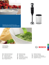 Bosch MSM67160 Manuel utilisateur