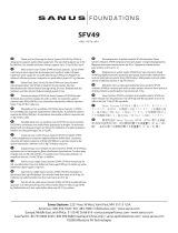 Sanus Systems SFV49 Black Manuel utilisateur