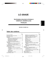 Sharp LC-20A2E Le manuel du propriétaire