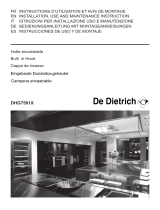 De Dietrich DHG7501X Le manuel du propriétaire