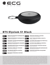 ECG BTS Elysium S1 Black Le manuel du propriétaire