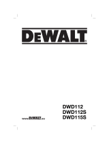 DeWalt DWD112 Le manuel du propriétaire