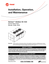 Trane Horizon OAGD180 Series Installation, Operation and Maintenance Manual