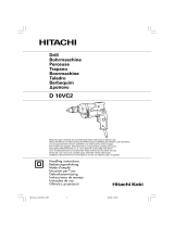 Hitachi D 10VC2 Le manuel du propriétaire