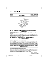 Hitachi C 18DSL Manuel utilisateur