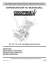 Columbia OEM-390-679 Manuel utilisateur