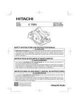 Hitachi C 7SB2 Manuel utilisateur