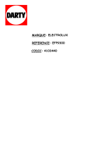 Electrolux EFP9300 Le manuel du propriétaire