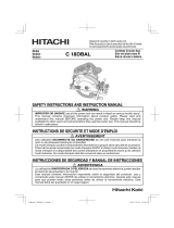 Hitachi C 18DBAL Safety Instructions And Instruction Manual