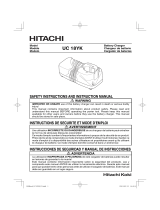 Hitachi UC 18YK Manuel utilisateur