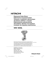 Hitachi Koki WM 10DBL Mode d'emploi