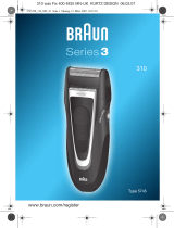 Braun series 3 310 Manuel utilisateur