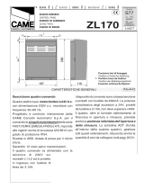 CAME Z Series Le manuel du propriétaire