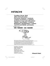 Hitachi DS18DMR Manuel utilisateur