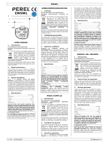 Perel EWSWL Push Button Manuel utilisateur