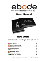 Ebode HD120IR Manuel utilisateur