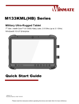 Winmate M133KML(HB) Series Guide de démarrage rapide