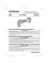 Hitachi CE 18DSL Manuel utilisateur