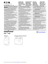 Eaton EASY -POW Serie Assembly Instructions