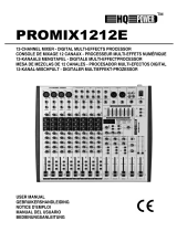 HQ Power PROMIX1212E Manuel utilisateur