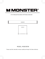 Monster MSB3787W Manuel utilisateur