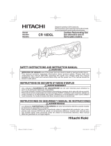 Hitachi CR 18DGL Manuel utilisateur