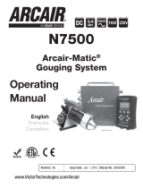 Arcair N7500 Arcair-Matic® Gouging System Manuel utilisateur