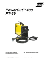 ESAB PowerCut™400 PT-39 Manuel utilisateur