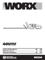 Worx WG268 Le manuel du propriétaire
