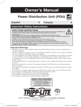 Tripp Lite Power Distribution Units Le manuel du propriétaire