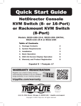 Tripp Lite NetDirector B020-U16-19-K Guide de démarrage rapide