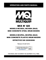 MQ Multiquip MC3-Series-Briggs-Electric-SN-230502698 Mode d'emploi