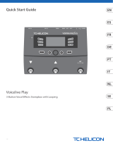 TC-Helicon VOICELIVE PLAY Mode d'emploi