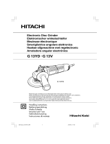 Hitachi G13V Manuel utilisateur