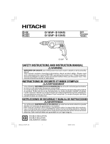 Hitachi D10VF Manuel utilisateur