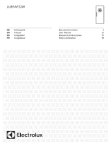 Electrolux LUB1AF22W Manuel utilisateur