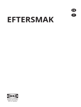 IKEA EFTERSMAK Manuel utilisateur