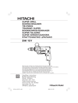Hitachi DW15Y Manuel utilisateur