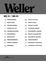 Weller WS 51 Manuel utilisateur