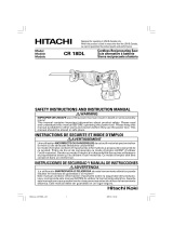 Hitachi CR 18DL Manuel utilisateur