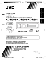 JVC KD-R302 Le manuel du propriétaire