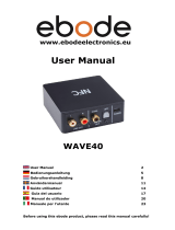 Ebode WAVE40 Manuel utilisateur