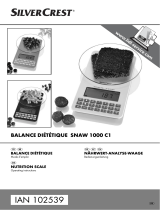Silvercrest SNAW 1000 C1 Le manuel du propriétaire