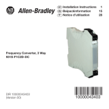 Allen-Bradley 931S-F1C2D-DC Installation Instructions Manual