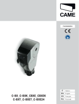 CAME C-BXK Guide d'installation