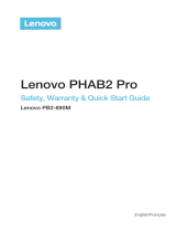 Lenovo PB2-690M Safety, Warranty & Quick Start Manual