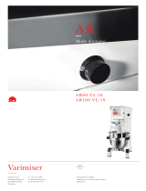 Varimixer A80-100 VL-1S Mode d'emploi