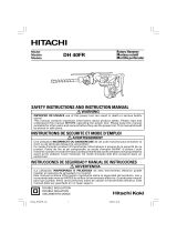 Hitachi DH 40FR Manuel utilisateur