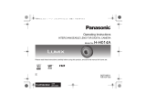 Panasonic HH014AE Mode d'emploi
