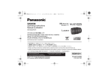 Panasonic HX1025LP Manuel utilisateur